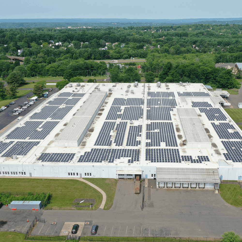 1.32MW Medline CT USA installed by Evergreen Energy