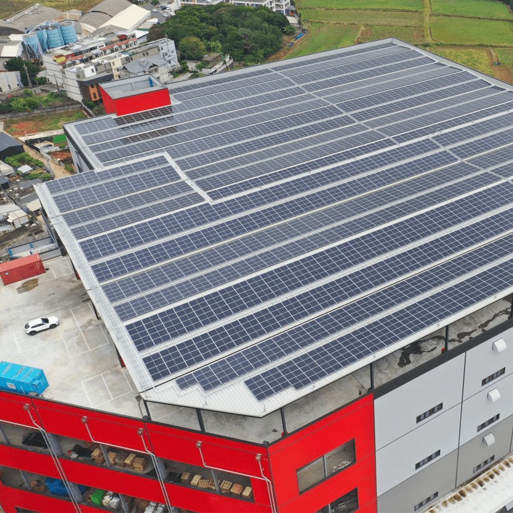 1,88MW Success Capital Logistics Center, Taoyuan, Taiwan, installiert von hsinjing Holdiing
