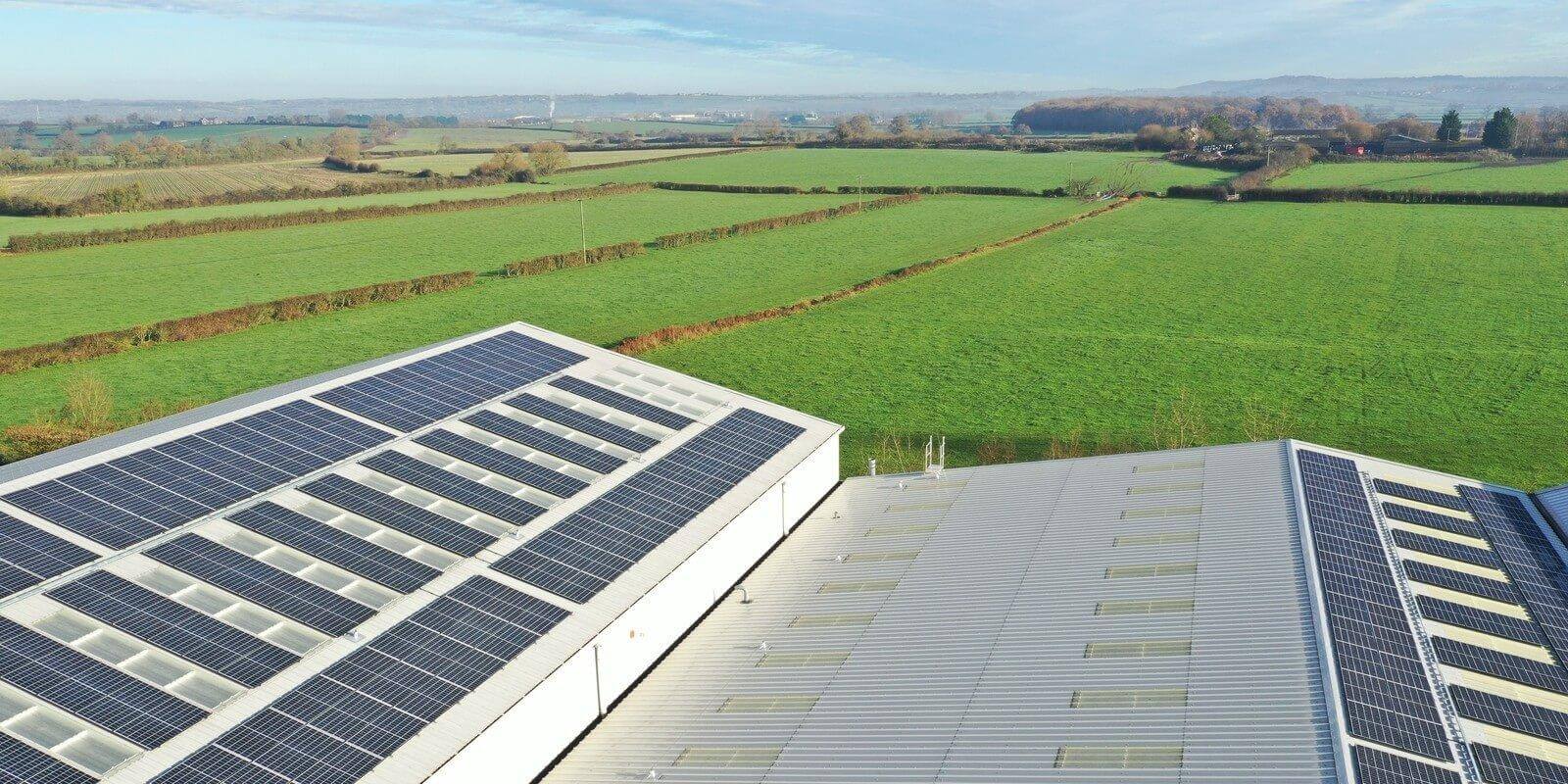 400kw William Hughes Dorset UK installed by Clean Earth Energy
