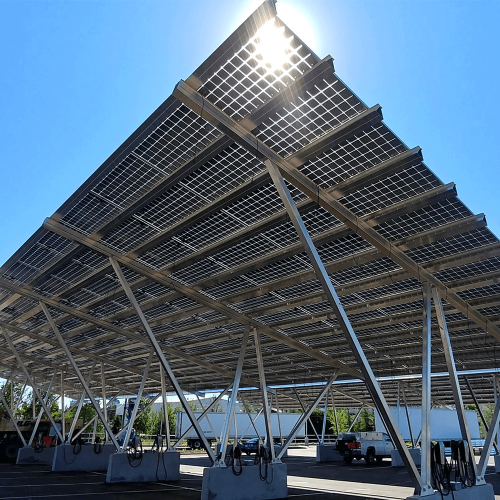 400kWp Evolv 1 - Ground Waterloo Canada- installed by VCT Group