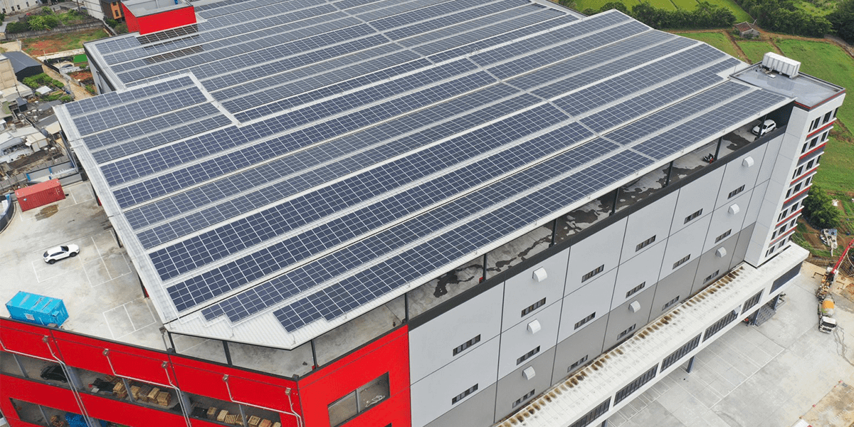 1.88MW Success Capital Logistics Center, Taoyuan, Taiwan Installed by hsinjing Holdiing