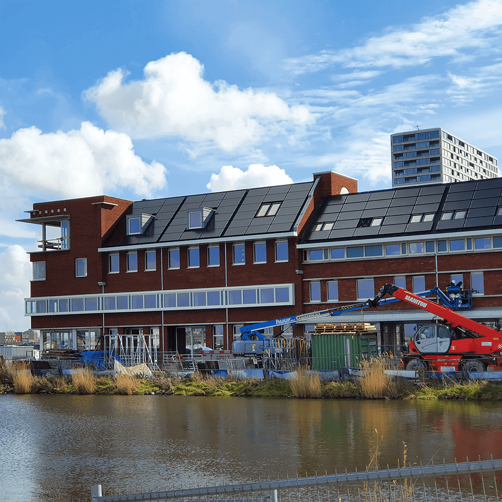 4.8MW Project Houthavens Amsterdam Noord-Holland Netherlands installed by Oranjedak